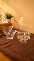Set Coppette & Alzatine
Trasparenti