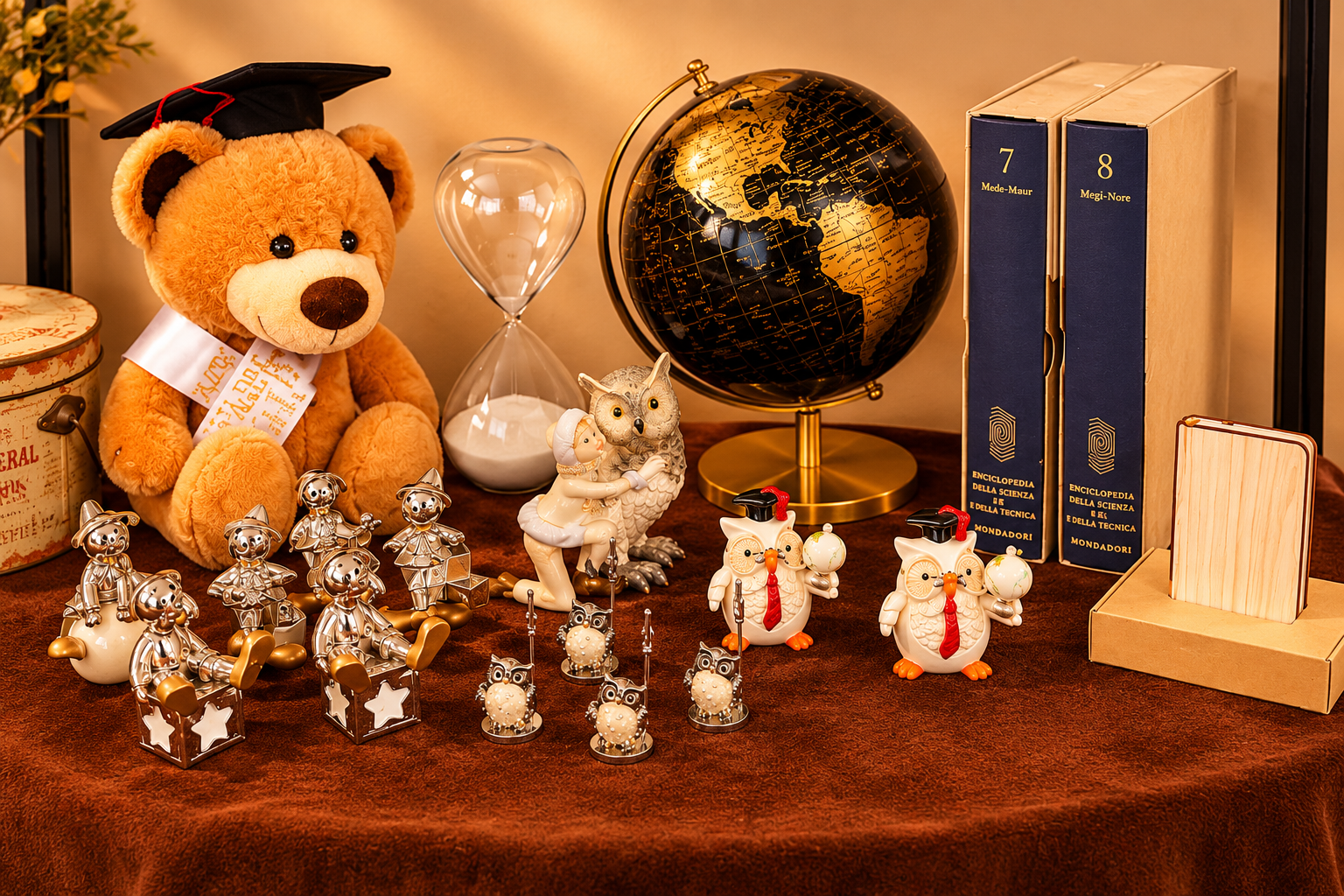Set Laurea Orsetto
& Clessidra