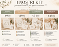 🌿Kit Base
Personalizzato fino a 20 pezzi