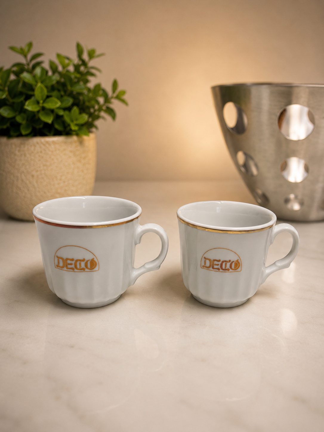 Coppia tazzine “Decò”