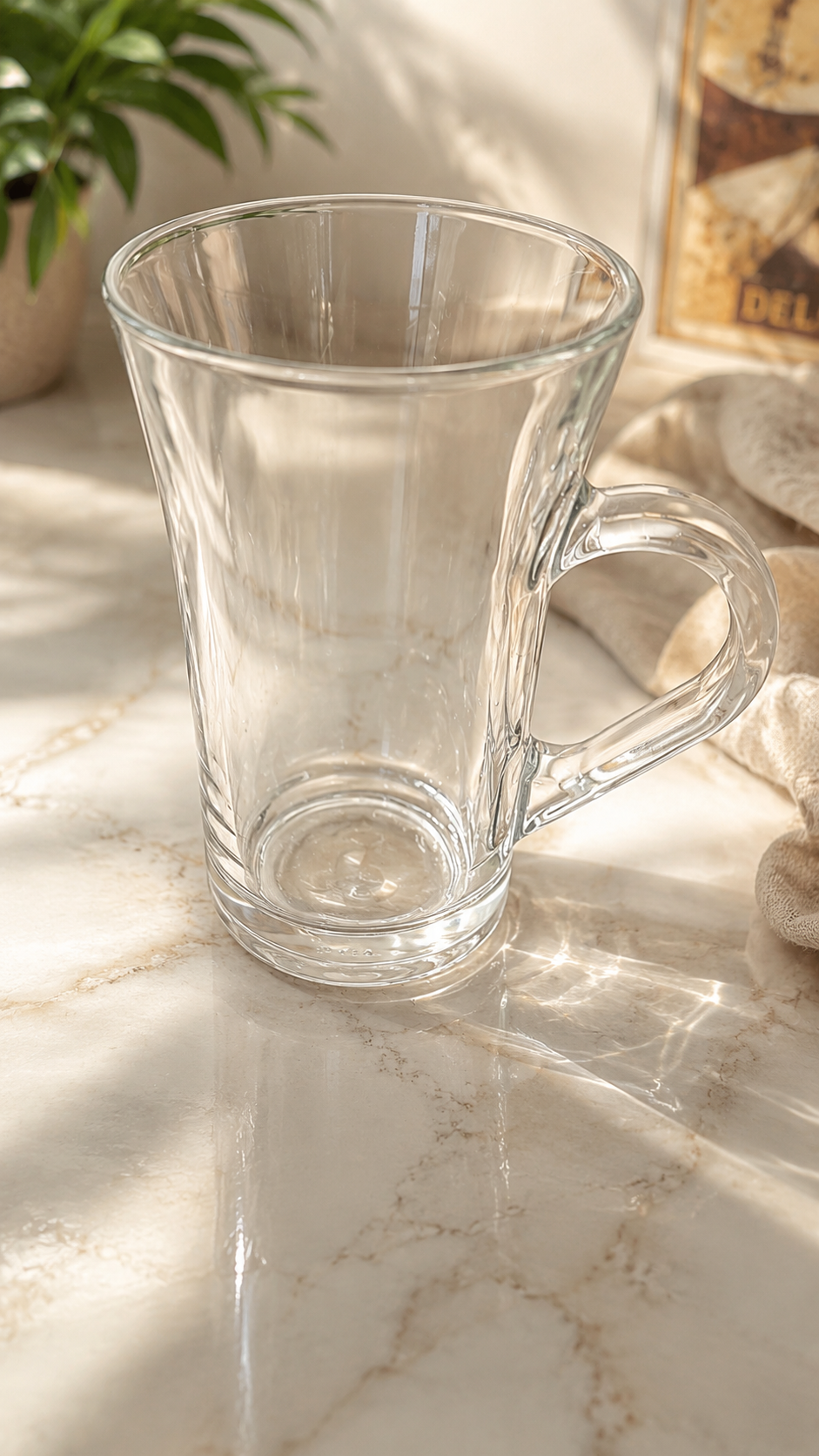 Tazza in Vetro
Trasparente