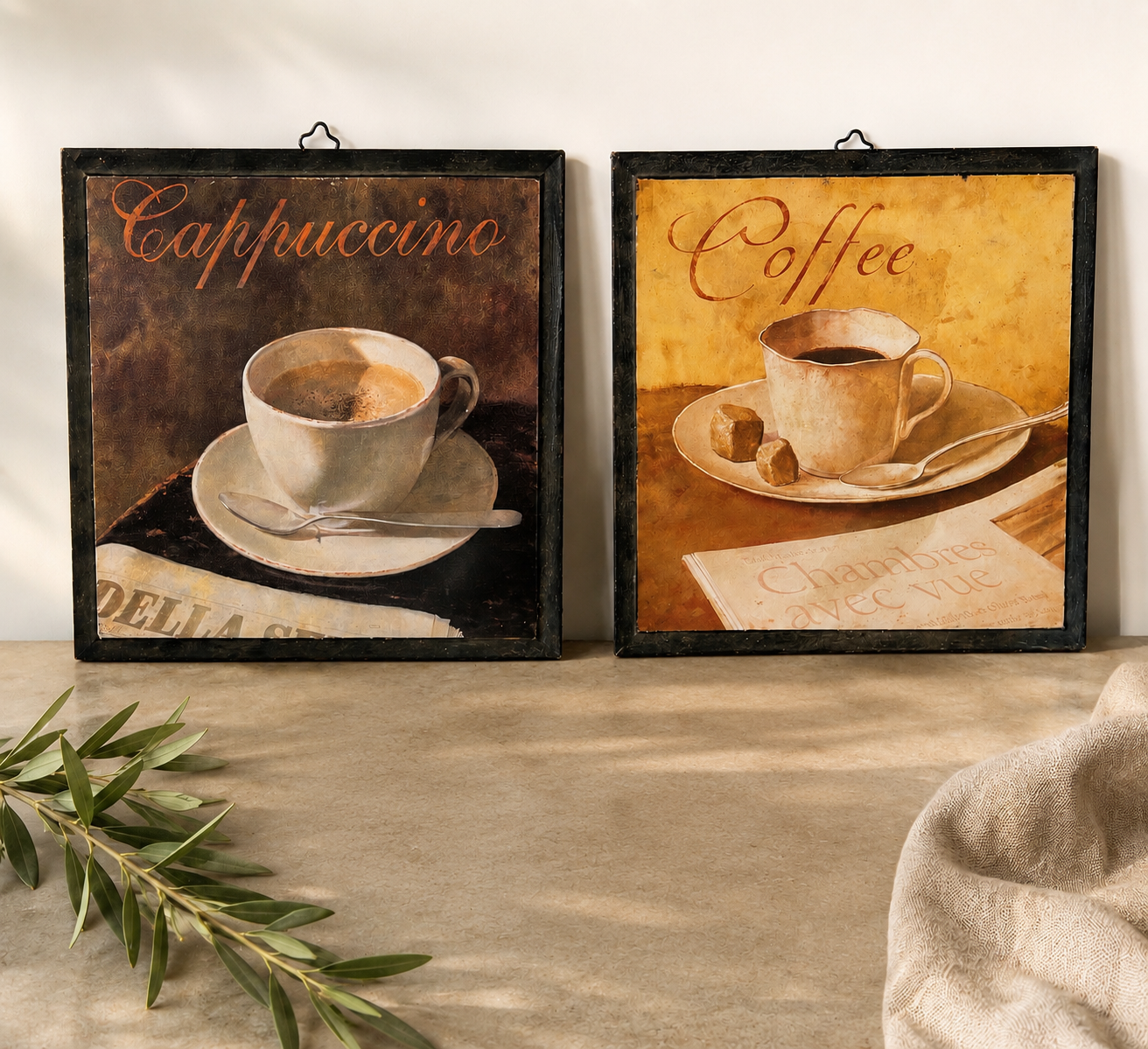Quadretti Vintage Coffee
& Cappuccino