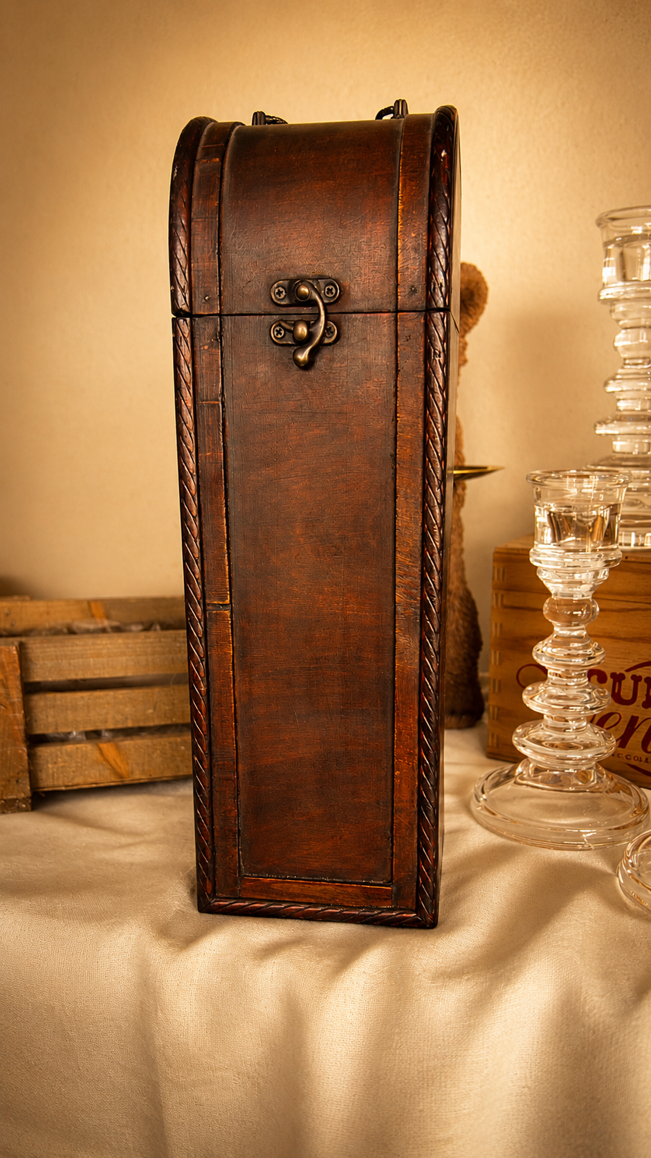 Portabottiglia Vintage
in Legno
